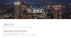 Desktop Screenshot of build80.com